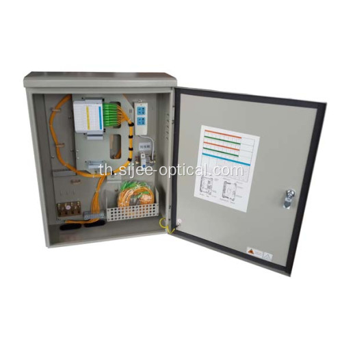 1:32 Splitter Outdoor Fiber Optics การจัดจำหน่าย Enclosure